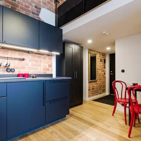Apartment Loft Black And Red *